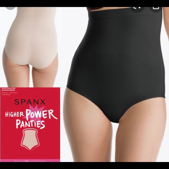 spanx higher power panties